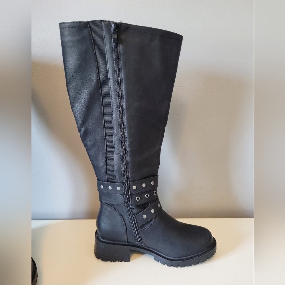Torrid Studded Wrap Buckle Knee Boot, BNWT, Size 6 - Picture 4 of 10